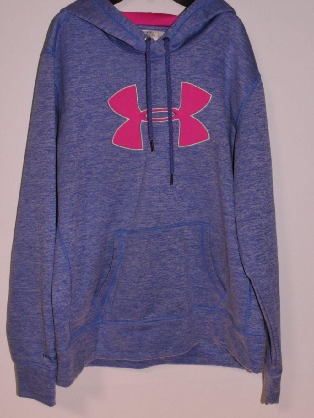 Under Armour Women's Blue and Purple Hoodie